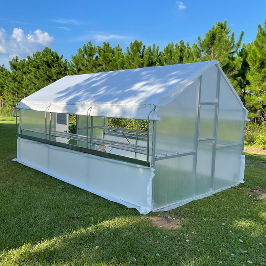 ADDING A GREENHOUSE TO LAZY DOG FARM