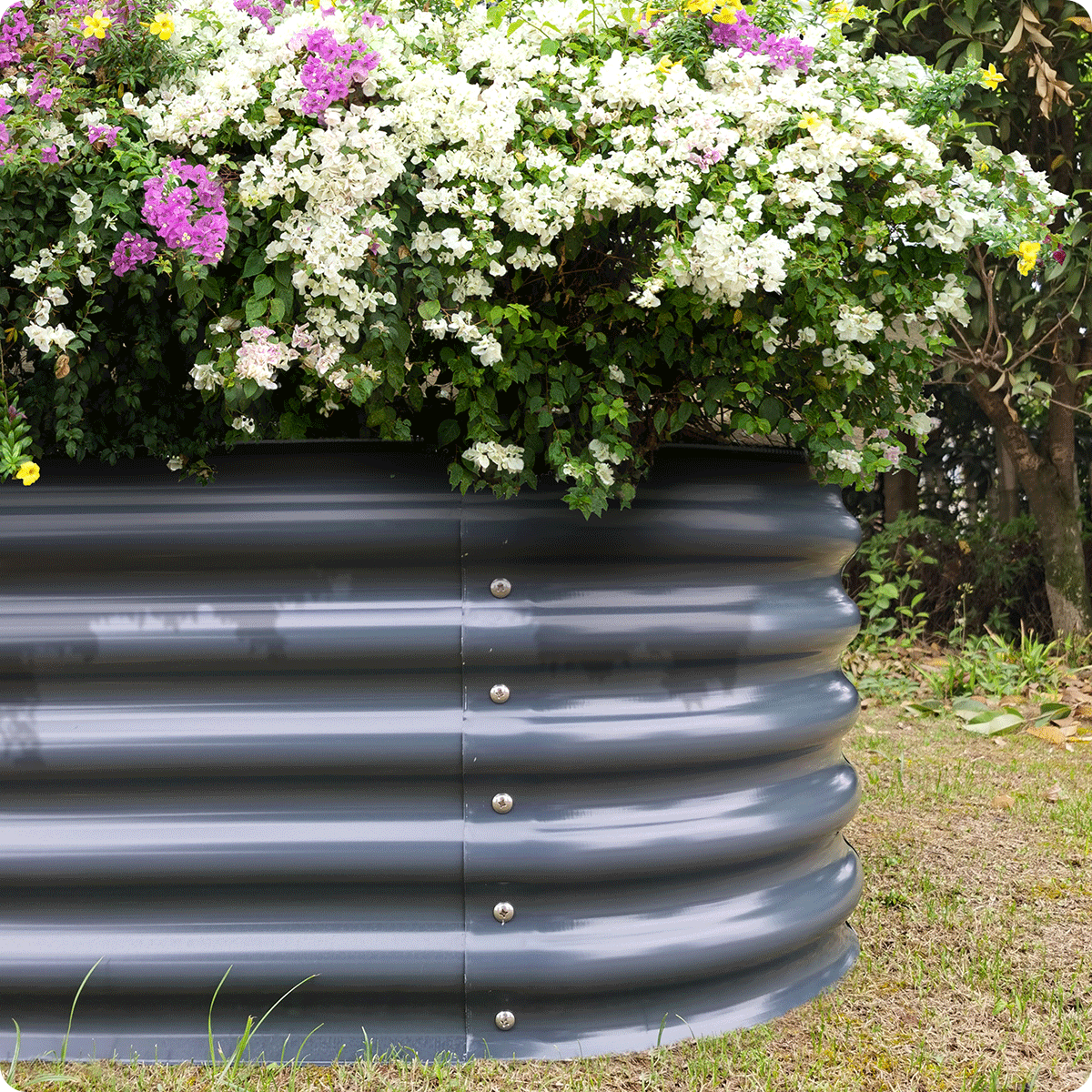 Olle Gardens 17" Tall, 12-in-1 Raised Garden Beds
