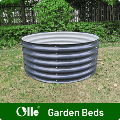 Olle Gardens 17" Tall x 42" Round Raised Garden Beds
