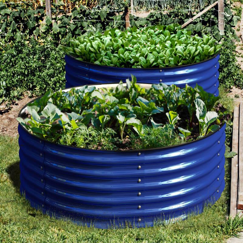Olle Gardens 17" Tall x 42" Round Raised Garden Beds