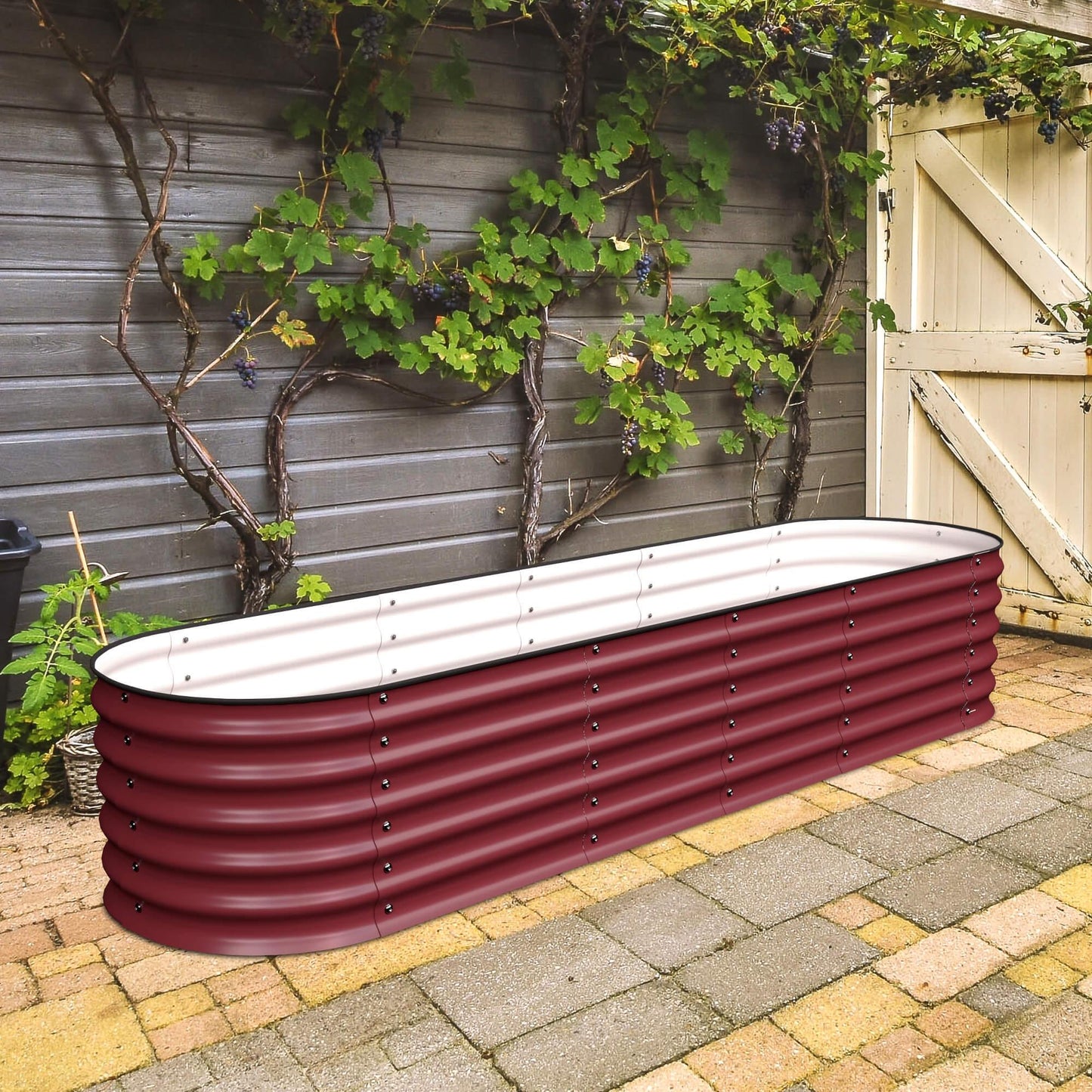 Olle Gardens 17" Tall, 12-in-1 Raised Garden Beds