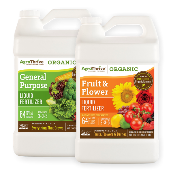 organic plant fertilizers AgroThrive Fertilizer Combo Pack | Organic Fertilizer