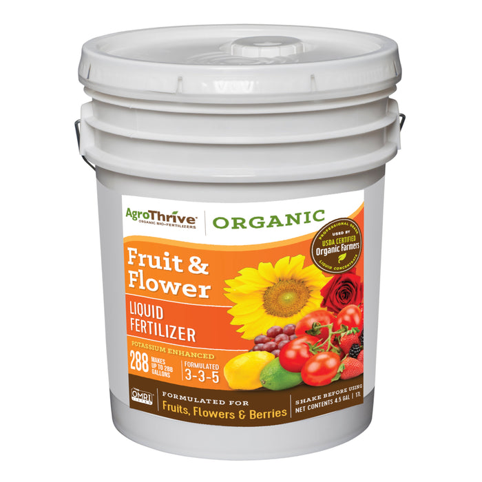 AgroThrive Fruit & Flower Fertilizer from Lazy Dog Farm