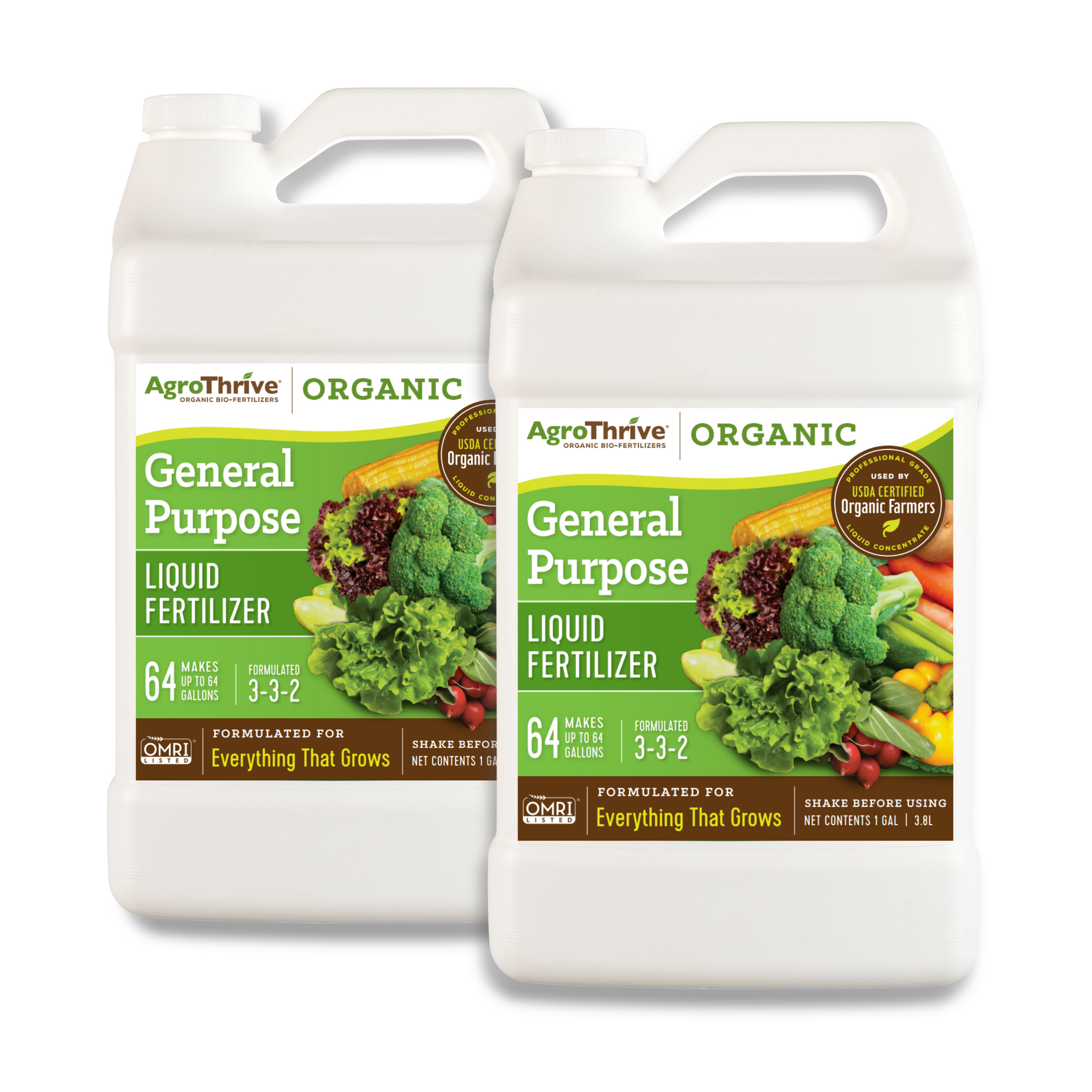 liquid organic fertilizer for drip irrigation AgroThrive General Purpose Fertilizer