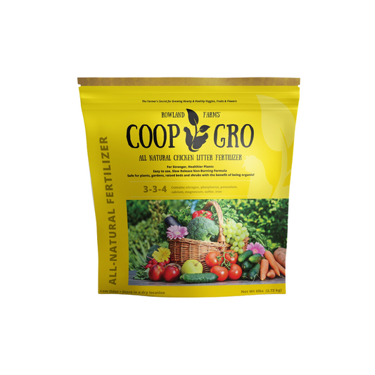 Coop Gro Fertilizer 6 lb Bag | Organic Garden Fertilizer