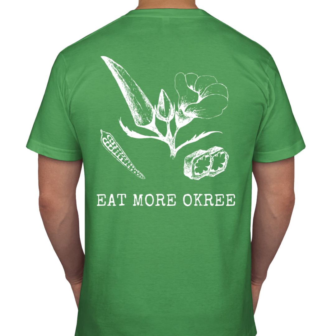 EAT MORE OKREE Shirt Back